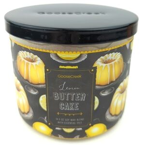 Goose Creek Lemon Butter Cake 3-Wick 14.5oz. Jar Candle